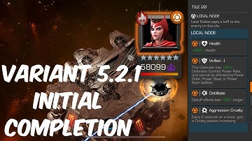 Itemless Variant 5.2.1 Initial Completion | Power Focus Path | Marvel Contest  of Champions
