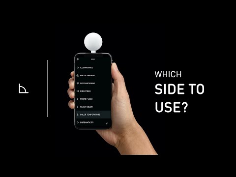 Which side to use? - Lumu Light Meter