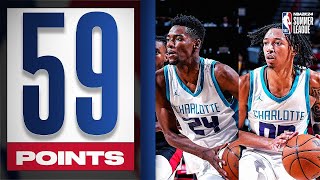 Hornets 1st Rounders GO OFF! Brandon Miller (26 PTS) & Nick Smith Jr. (33 PTS) Combine for 59 PTS!