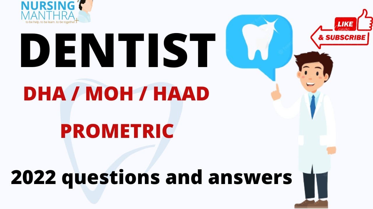 Dentist Exam Questions 2022Dentist Prometric 2022 YouTube