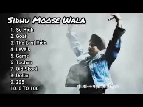 Sidhu moose wala all history song ll moose wala all tranding song ll gangster song Moose wala ll