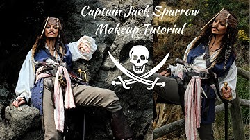 Captain Jack Sparrow Cosplay Makeup Transformation!