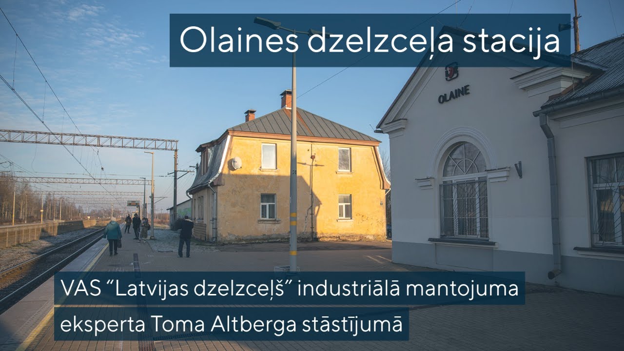 Olaine - nozīmīgākā Rīgas-Jelgavas dzelzceļa starpstacija