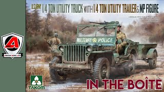 #18 In The Boîte : Takom Jeep Ton utility Truck 1/35 (2126)