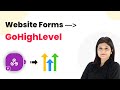 Automatically Create GoHighLevel Contacts from Website Form Submissions