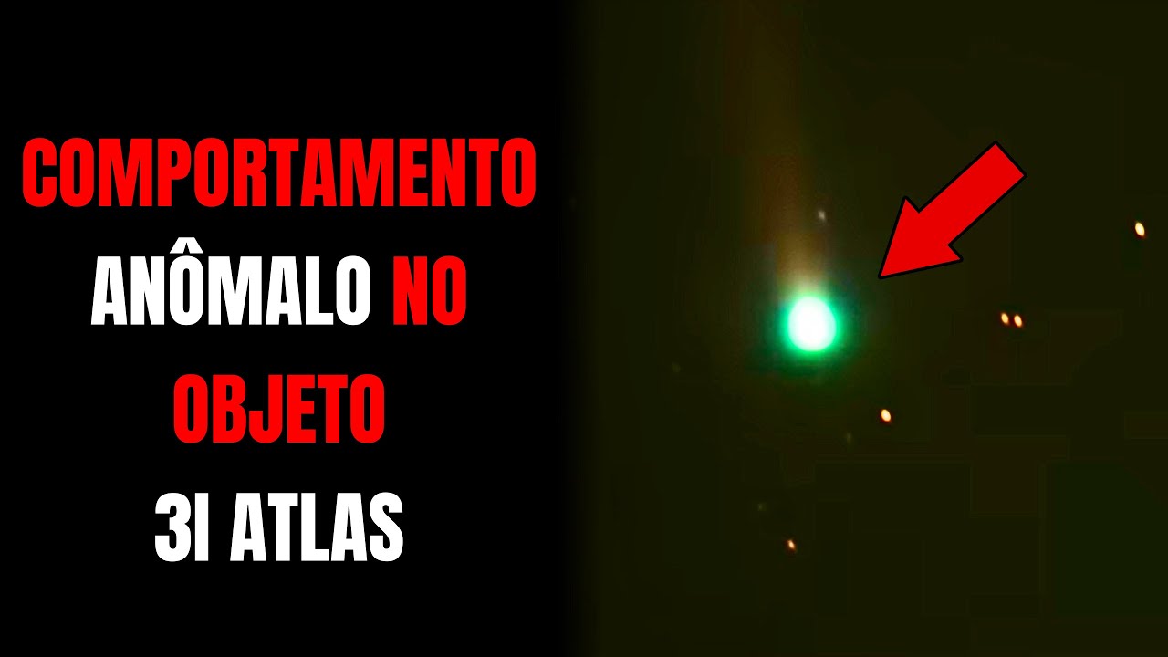3I ATLAS: Comportamento ANÔMALO do Objeto Gera Dúvidas Sobre sua NATUREZA