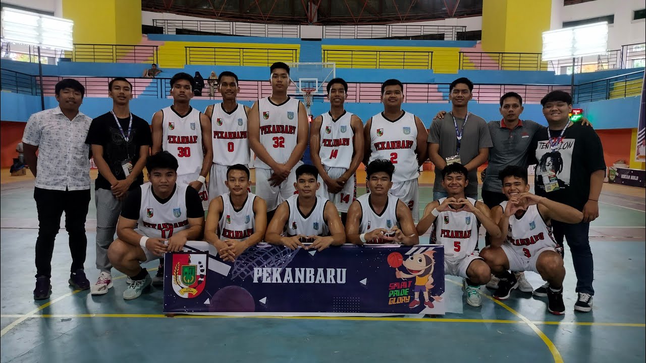 PorProv X Riau Cabor Bola Basket Seru Pekanbaru Menumbangkan Dumai