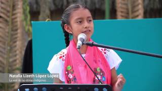 Natalia Lizeth López López: Discurso en Kani Tajin: DIF Estatal Veracruz