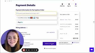 How to Order Premium Captions
