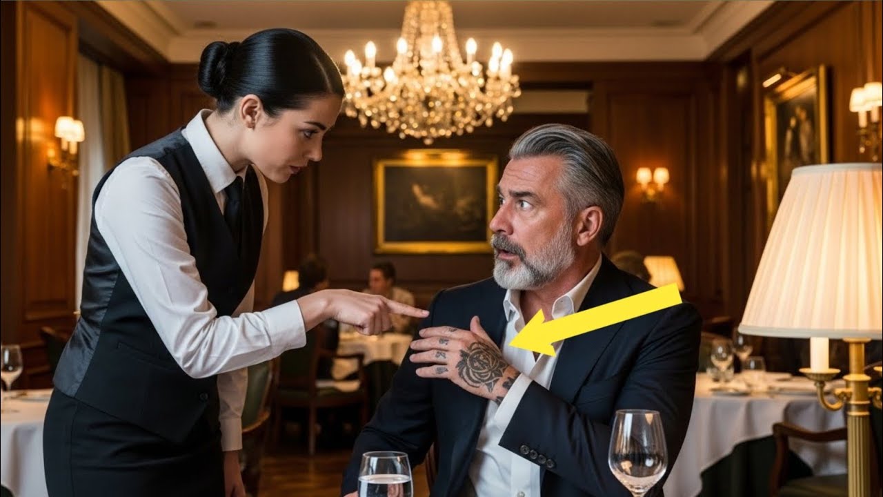 «У МОЕЙ МАМЫ ЕСТЬ ЭТА ТАТУИРОВКА», — сказала официантка… и то, что ОБНАРУЖИЛ миллионер, ПАРАЛИЗОВАЛО