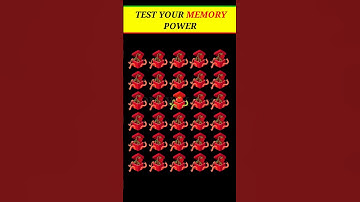 Test Your memory Power#viral short video#viral video#SHORT VIDEO#braintest #memorytest #quiz #short