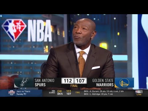 NBA GAMETIME | Sam Mitchell 'incredible' Stephen Curry 27 Pts in Warriors fall to Spurs 112-107 - NBA GAMETIME | Sam Mitchell 'incredible' Stephen Curry 27 Pts in Warriors fall to Spurs 112-107