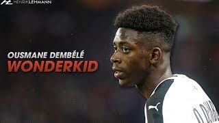 18 Year Old Ousmane Dembélé | Stade Rennais - Goals & Skills