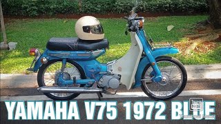 DIJUAL Yamaha V75 1972 Blue Original (SOLD)