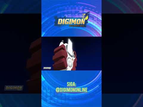 Hawkmon digivolve para Anquilomon! ❤️