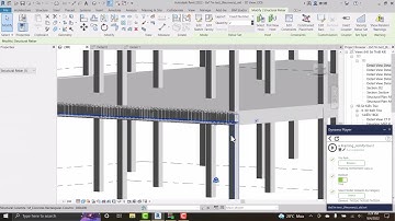 Bố trí nhanh cốt thép dầm bằng Dynamo
