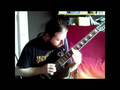 Randomly Shredding Scale Runs on My LTD Viper-417 7-String