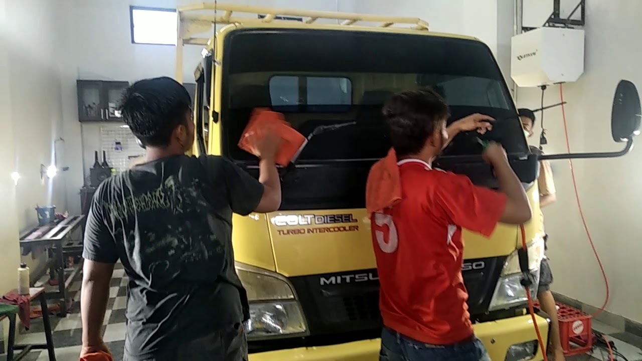 Salon kepala Truk  Canter  YouTube