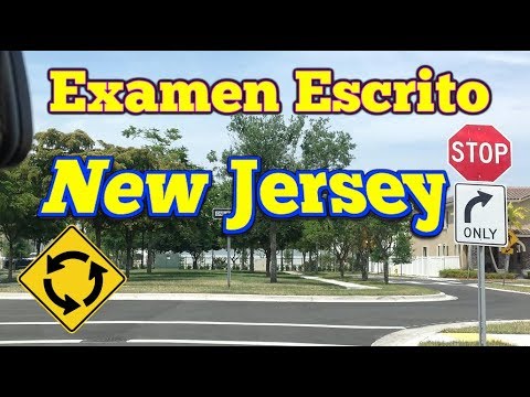 EXAMEN TEORICO DE MANEJO EN ESPAÑOL DE NEW JERSEY/DMV/