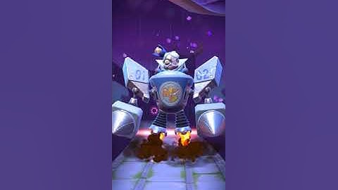 Crash On The Run - Defeat with Frosty Dr.N.Gin (Gameplay)