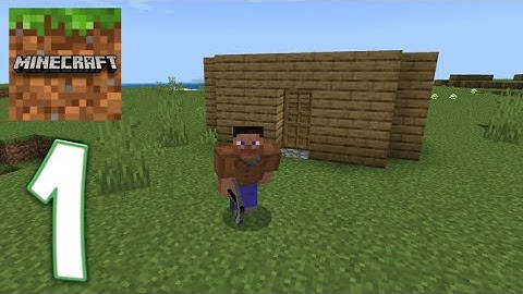 Minecraft Pe Survival - gameplay walkthrough part 1 (ios, Android)