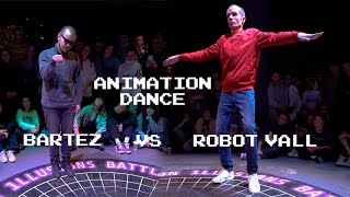 Robot Vall (Detali Time Team) vs BARTEZ / Animation dance battle / Back to the future battle