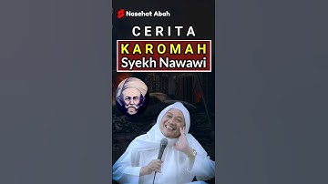 KAROMAH SYEKH NAWAWI | ABUYA UCI TURTUSI #short