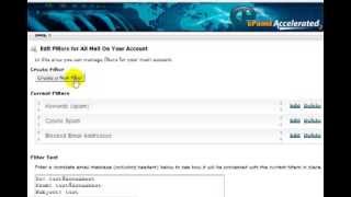 how to block email spam with cpanel (account level filtering)