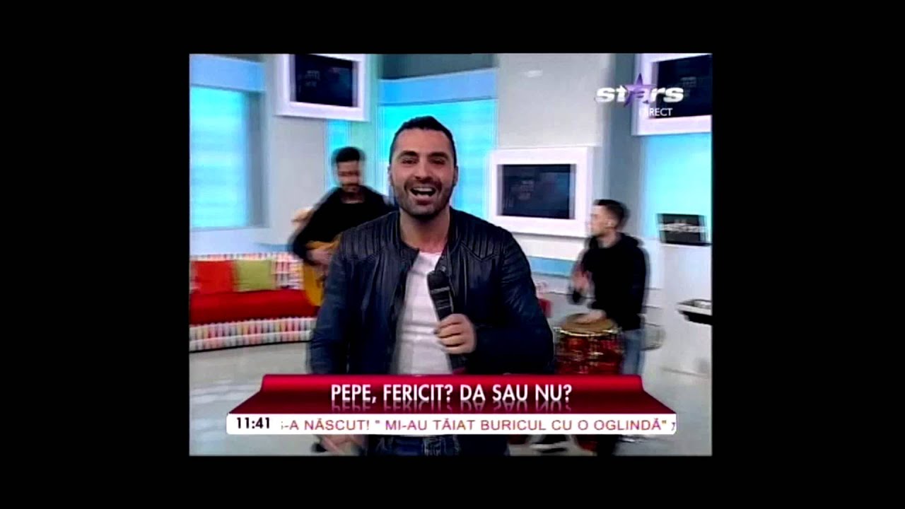 Pepe - Da Sau Nu // Star Matinal @ Antena Stars // 11 Februarie 2015