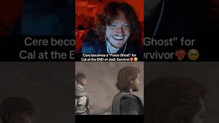 Cere becomes a “Force Ghost” for Cal at the END of Jedi: Survivor❤️🔥🥹#gaming #starwars #skybfly