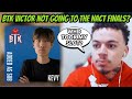 Cartis thoughts on kevy and why he is not going to las vegas for the nact finals  btk vs gg