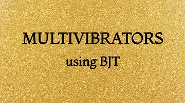 Multivibrators using BJT