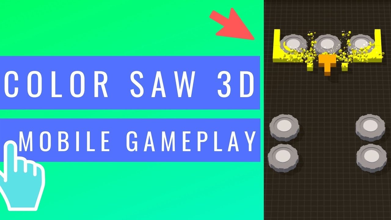 Color Saw 3D True ASMR Experience! iOS / Android Mobile