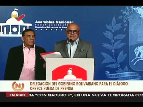 Jorge Rodríguez, rueda de prensa, 29 enero 2024: Harán seguimiento a Acuerdo de Barbados