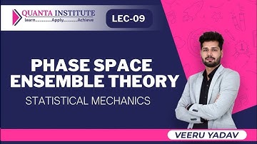 PHASE SPACE | ENSEMBLE THEORY | STATISTICAL MECHANICS | CSIR NET JRF