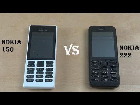 Nokia 222 vs Nokia 150  (Dual SIM) Review & Speed Test - In 2018