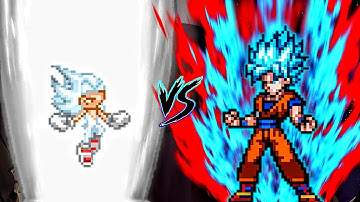 Sonic TP V2 OP (all form) (New) VS Son Goku US V3.5 OP (all form) in Jump Force Mugen