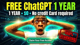I Got ChatGPT Plus FREE for 1 Year… No Credit Card 💀 (Working Trick)