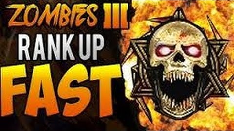 *How To LEVEL UP IN BO3 ZOMBIES WAY MUCH MORE FASTER* | NO GLITCHES |