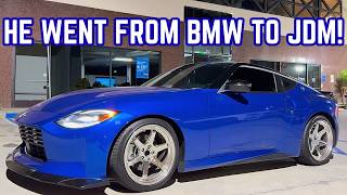 WHY HE WENT FROM BMW TO JDM! | 2024 Nissan 400z Build @abc.garage