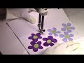 Free Motion Quilting Simple Leaves