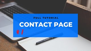 Contact Page  | Part 7- PROJECT HOTEL WEBSITE  | HTML & CSS CRASH COURSE || Full Tutorial.