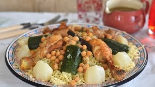 cuisine algérienne: rechta algéroise pour le mawlid nabawi, وصفة الرشتة العاصمية
