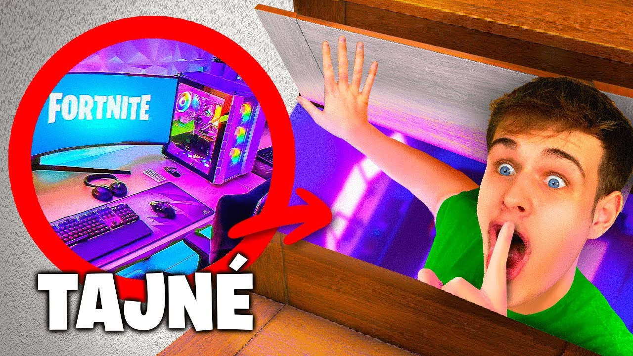 Tajná HERNÍ SKRÝŠ před SESTROU v Minecraftu!