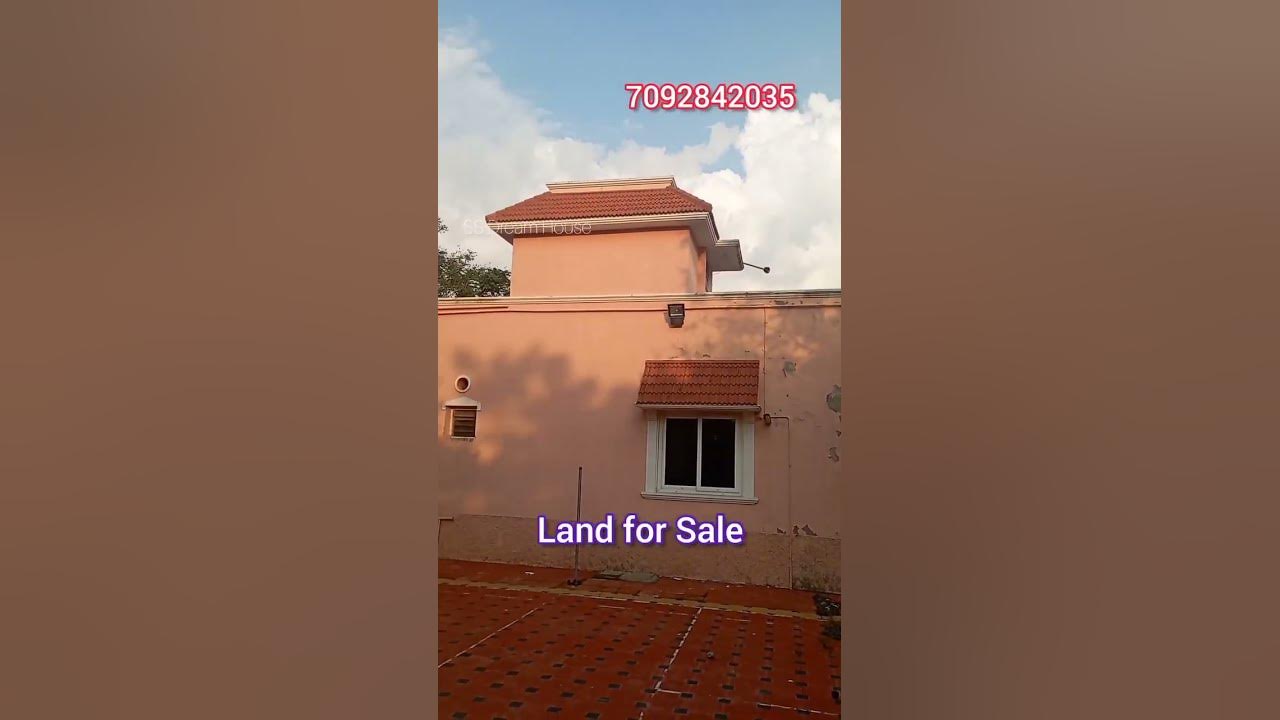 Sholinganallur land for Sale, Model School Road YouTube