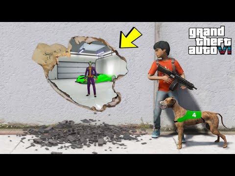 JOKERIN GIZLI GARAJINI BULDUK 100% GERÇEK - GTA 5 GERÇEK HAYAT