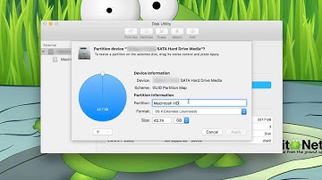 Mac OS X El Capitan DiskUtil Partitioning