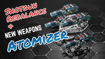 War Robots​ Test : New weapon Atomizer & Shotgun Rebalance