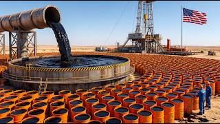 Inside a Real Oil Refinery: Complete Journey From Raw Crude Oil to Refined Fuel | Full Process