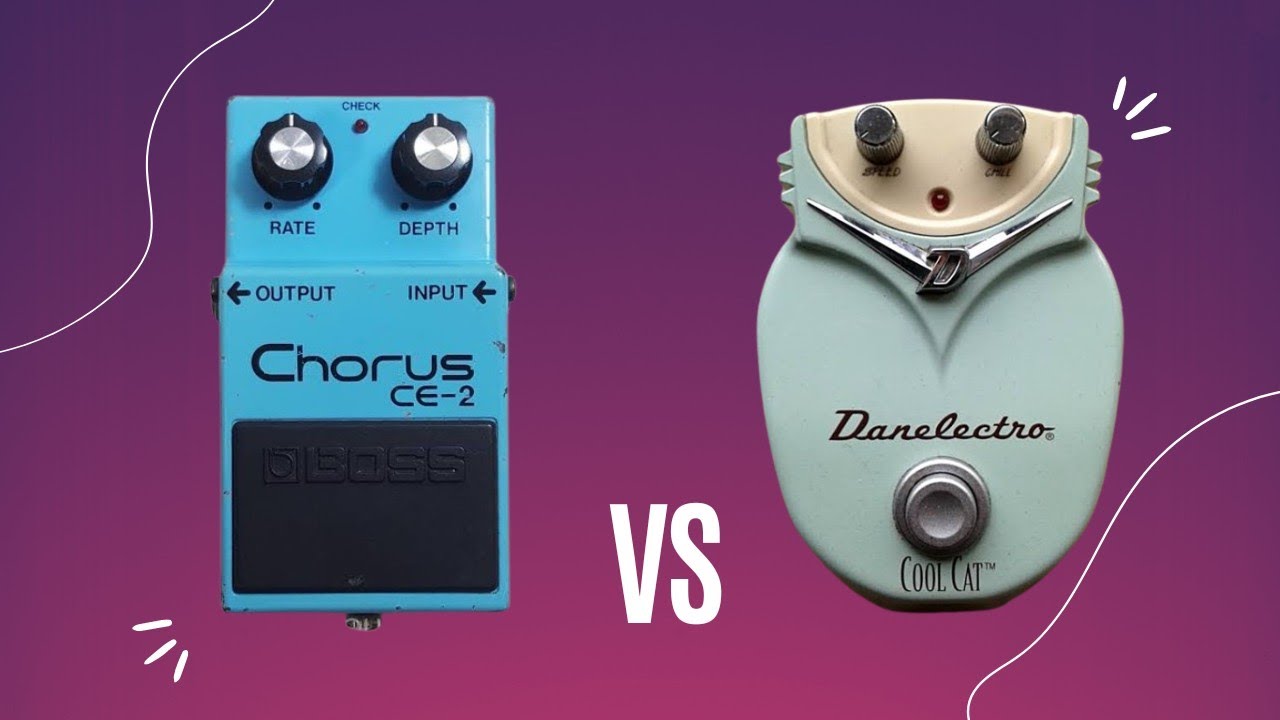 Boss CE-2 vs Danelectro Cool Cat 18v - YouTube